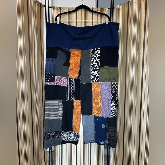 Patchwork pants - Picture 4 of 15